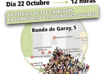 Llamamiento Marchas de la Dignidad: concentración domingo 22 de octubre