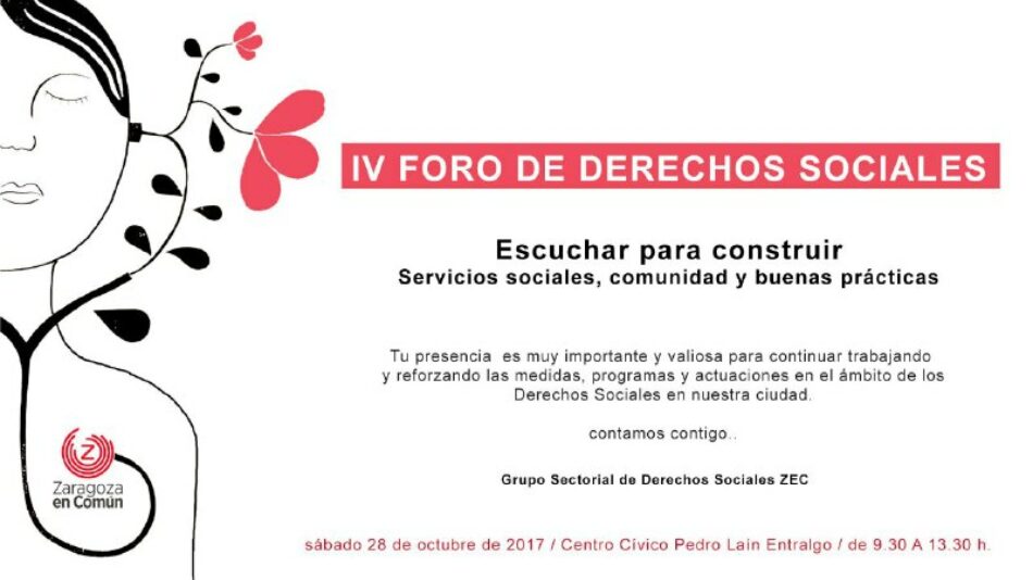 IV Foro Derechos Sociales “Escuchar para construir”