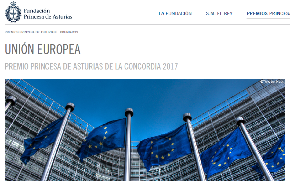 APDHA califica como “fraude a los derechos humanos” el Premio Princesa de Asturias a la UE y pide su retirada