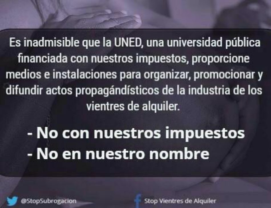 Comunicado de Stop Vientres de Alquiler