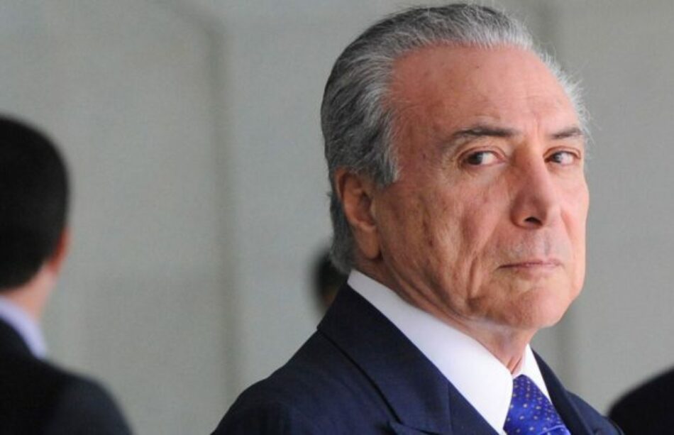 Brasil. Temer exonera a ocho ministros para votar contra denuncia en la Cámara