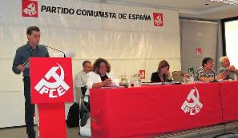 El PCE llama a todas las fuerzas rupturistas a la consecución de un marco constitucional que permita a los pueblos del Estado decidir sobre todas las cuestiones que le afectan, las sociales, laborales, y territoriales