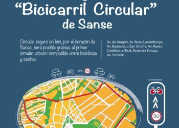 Sanse tendrá su propio ‘ciclocarril’ para circular de manera segura por el corazón de la ciudad