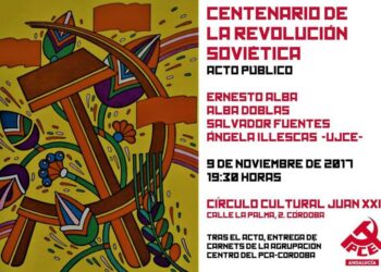 Acto por el Centenario de la Revolución Soviética: 9 de noviembre, Córdoba