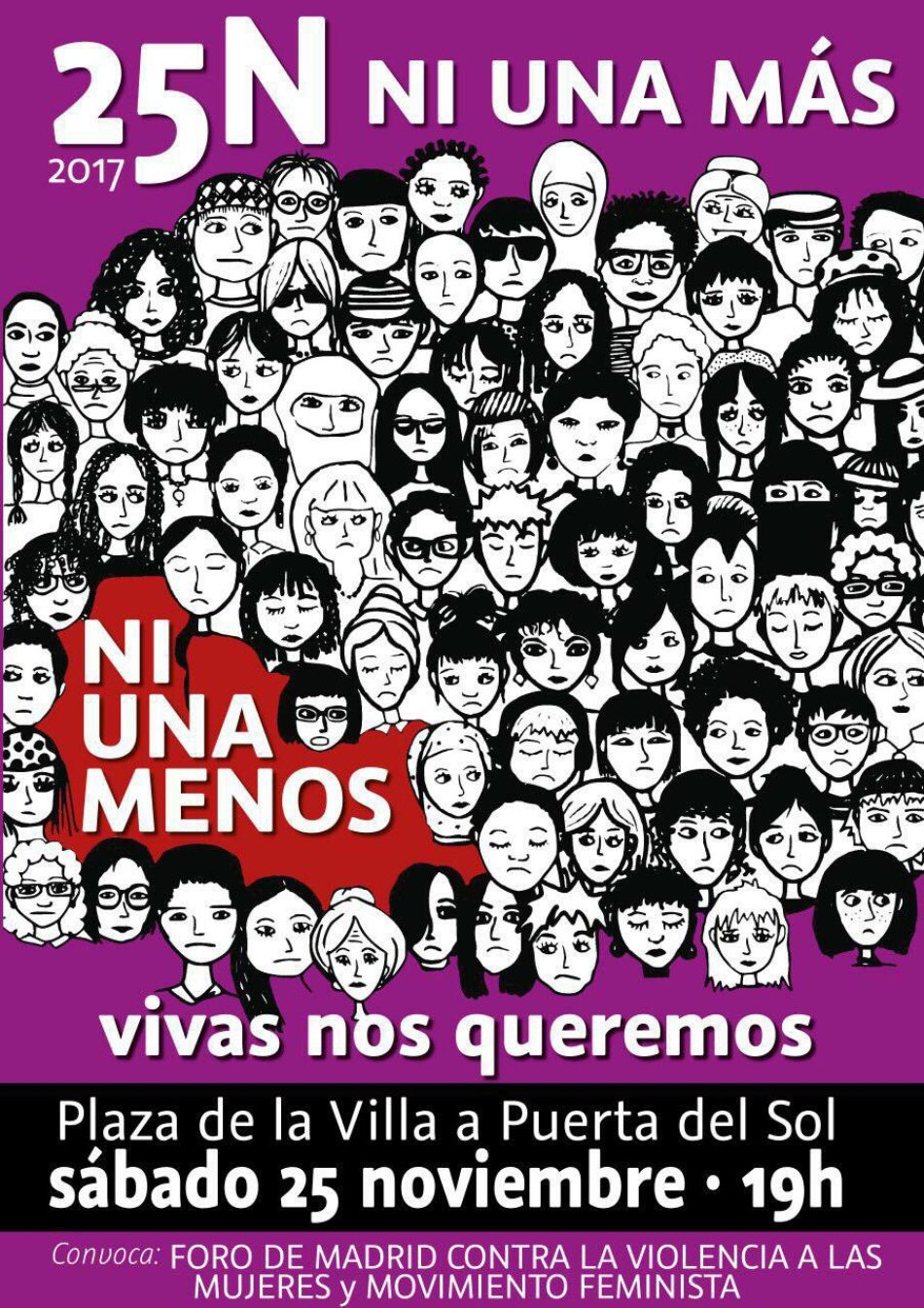 25-N: construyamos barrios libres de violencia machista