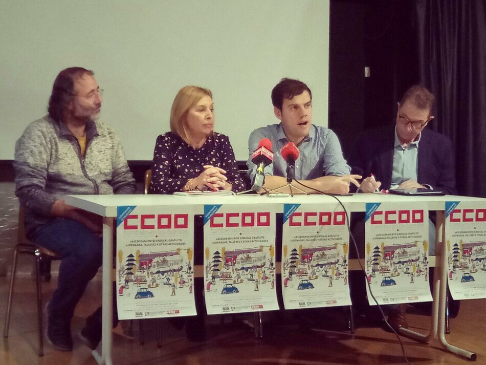 La asesoría sociolaboral en los barrios de CCOO y la FRAVM es ya una realidad