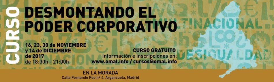 Curso: «Desmontando el poder corporativo»