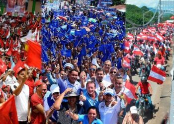 Candidatos a la presidencia de Honduras cierran campañas