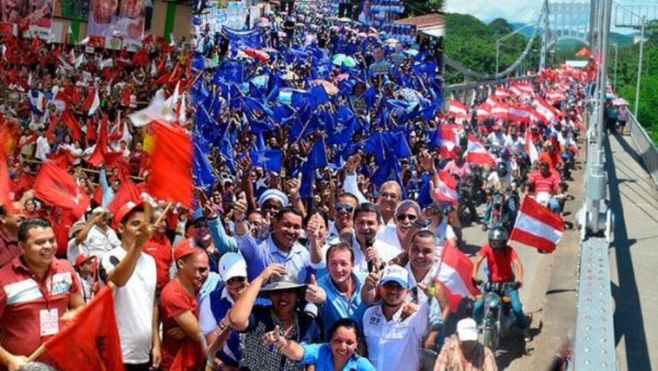 Candidatos a la presidencia de Honduras cierran campañas