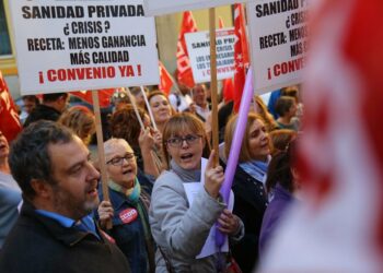 Huelga indefinida en la Sanidad Privada madrileña desde el 27N. Concentración el 23N