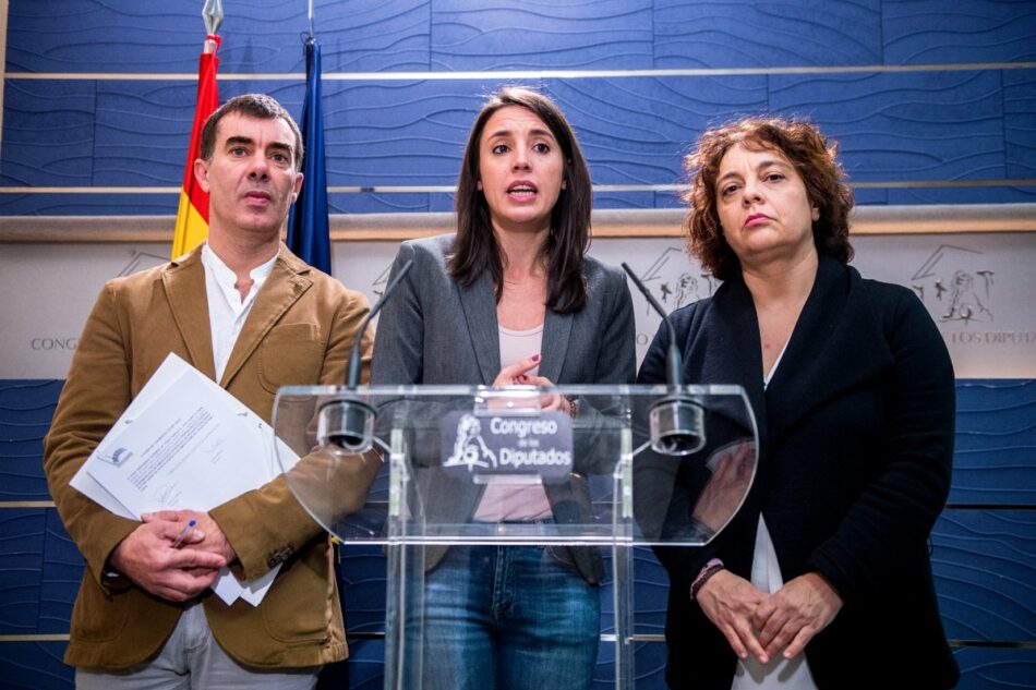 Unidos Podemos presenta una Proposición de Ley para promover la reforma del CGPJ