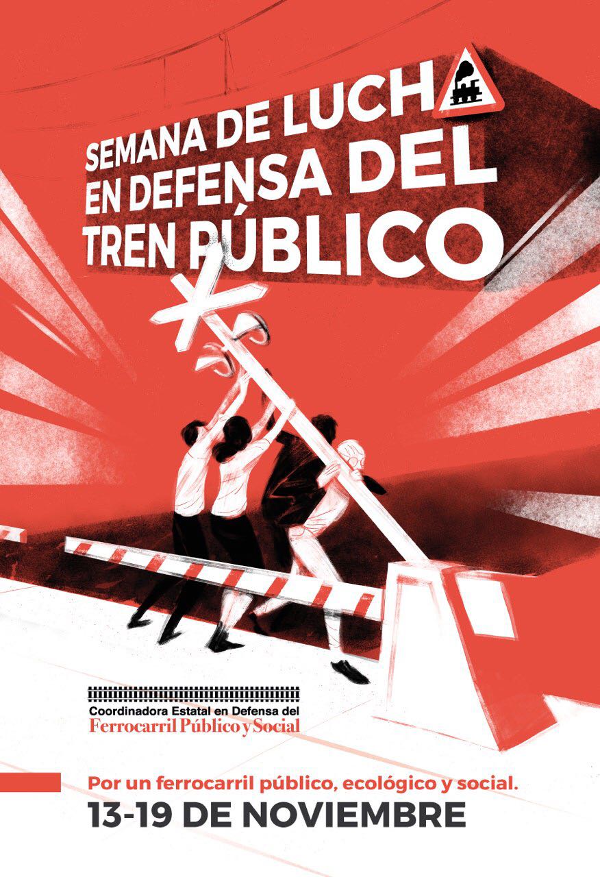 Comienza la Semana de Lucha por el Ferrocarril - Tercera Información