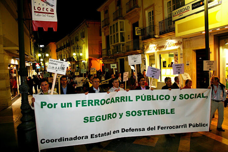 Presentación de la Coordinadora Estatal en Defensa del Ferrocarril Público, Social y Sostenible