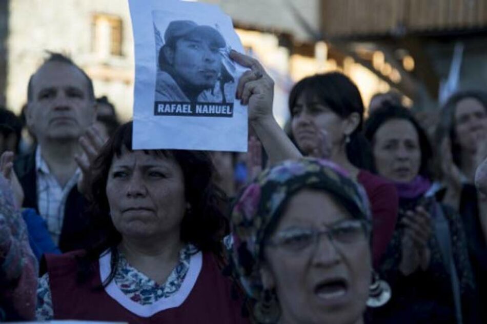 El dolor por la muerte de un joven mapuche argentino