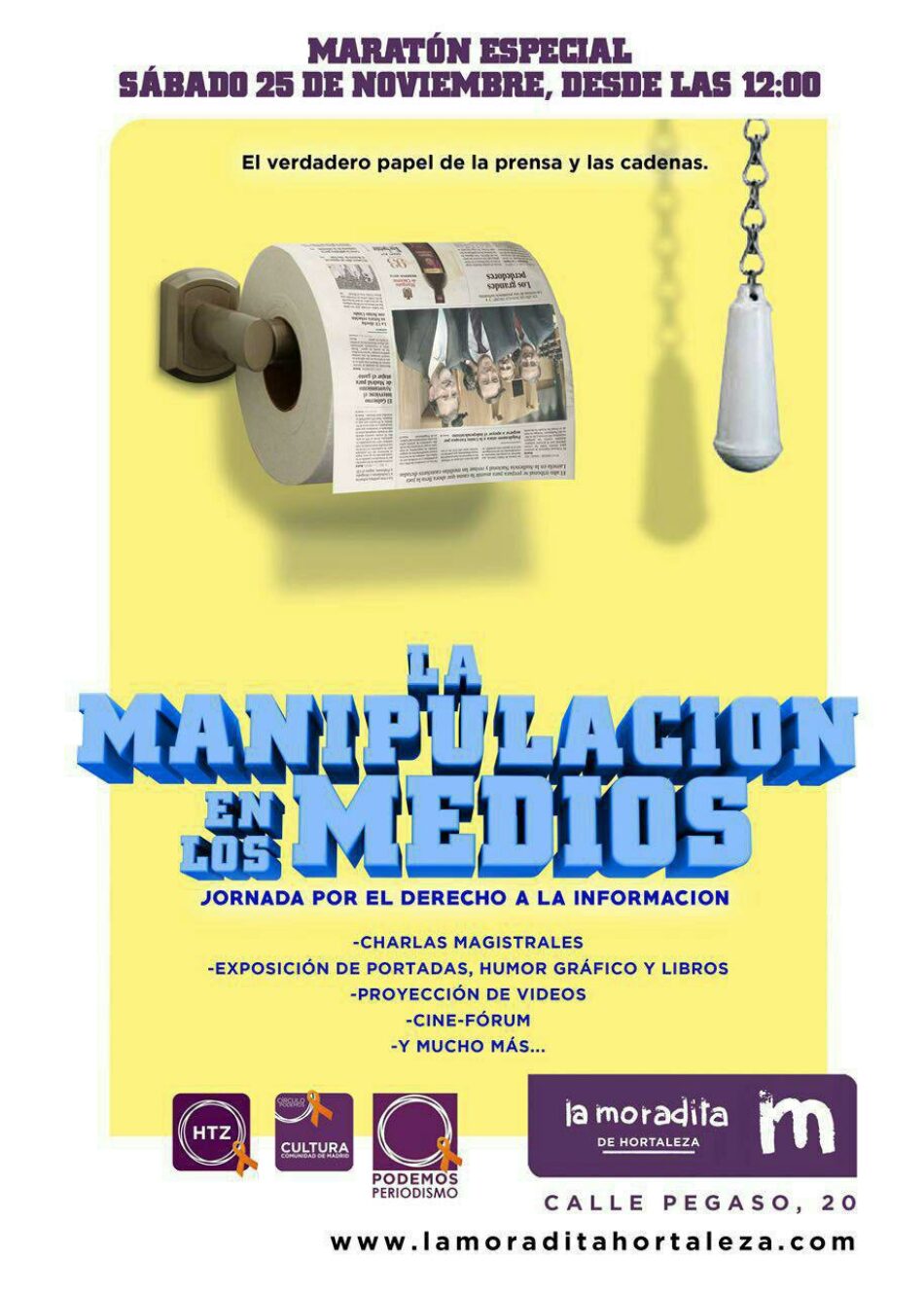 Jornada por el Derecho a la Información en Madrid: «la Manipulación en los Medios»