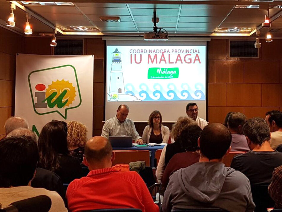 IU Andalucía muestra su preocupación con el ‘acogotamiento’ de PP y PSOE a los municipios