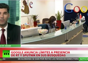 Google diseñará algoritmos especiales para ocultar las noticias de RT