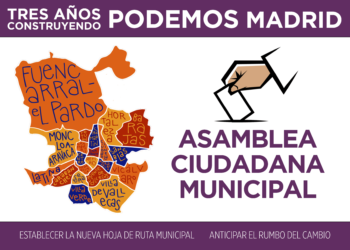 Entre el 8 y el 14 de diciembre los inscritos e inscritas de Podemos elegirán nueva dirección para Madrid