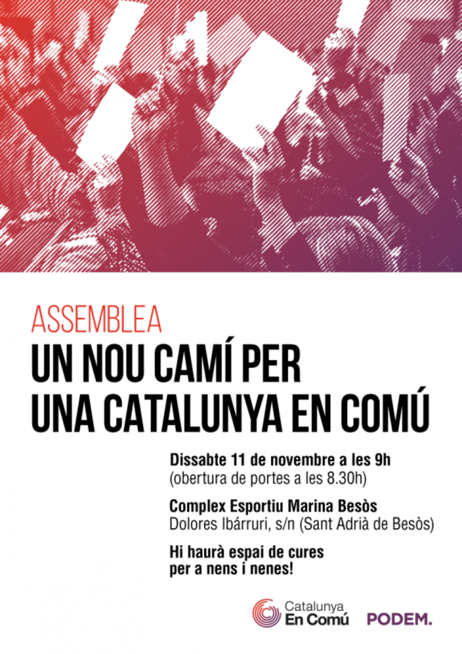 Assemblea: Un nou camí per una Catalunya en Comú