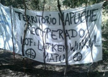 Nación Mapuche. Quieren desalojar la Comunidad Lafken Winkul Mapu