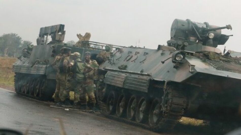 Tensión en Zimbabue por movilización militar en la capital