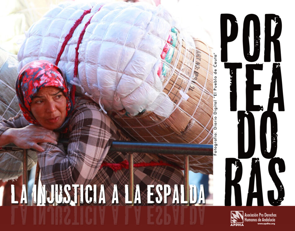 APDHA denuncia el “trato denigrante” a las personas que portan mercancías y el “caos absoluto” en la frontera de Ceuta