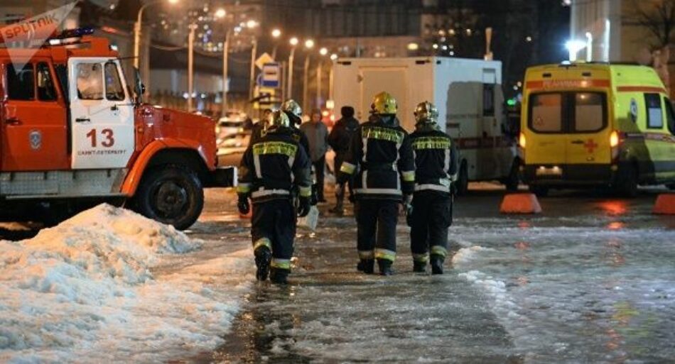Putin tilda de atentado terrorista explosión en San Petersburgo