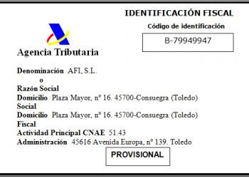 Usa el CIF de una empresa para saber más sobre ella