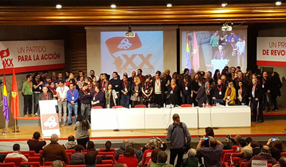 El PCE finaliza su XX Congreso recuperando el leninismo 40 años después