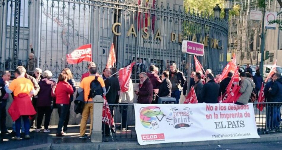 Se reanudan las huelgas en la imprenta del Grupo PRISA