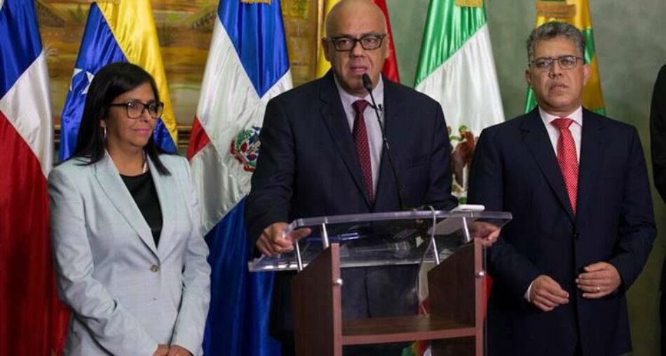 Rodríguez: Se alcanzaron avances importantes en mesa de diálogo para acuerdo definitivo