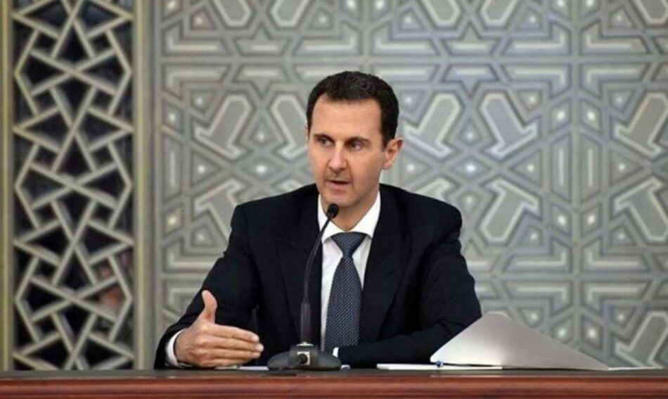 Al-Assad: El futuro de Jerusalén no está determinado por un estado o un presidente