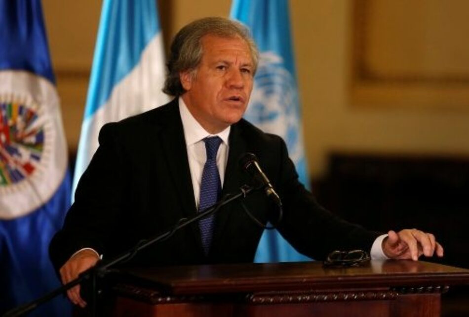 Almagro pide repetir elecciones presidenciales en Honduras