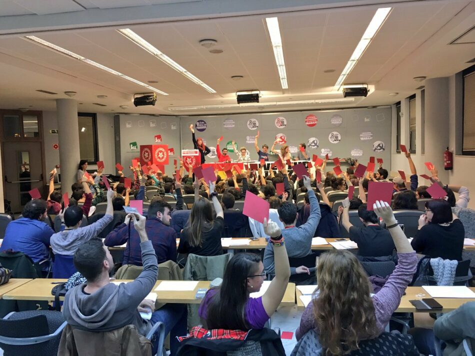 La Juventud Comunista celebra la conferencia: “Juventud, alianzas y programa mínimo”