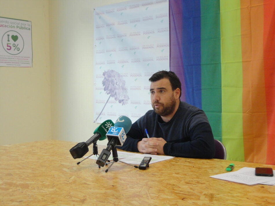 El Parlamento de Andalucía aprueba por unanimidad la Ley LGTBI a iniciativa de Podemos