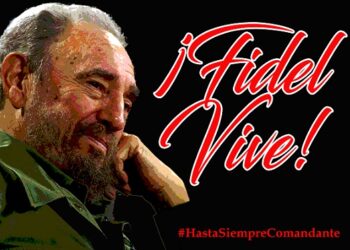 Fidel: Siendo luz, pueblo, eterno