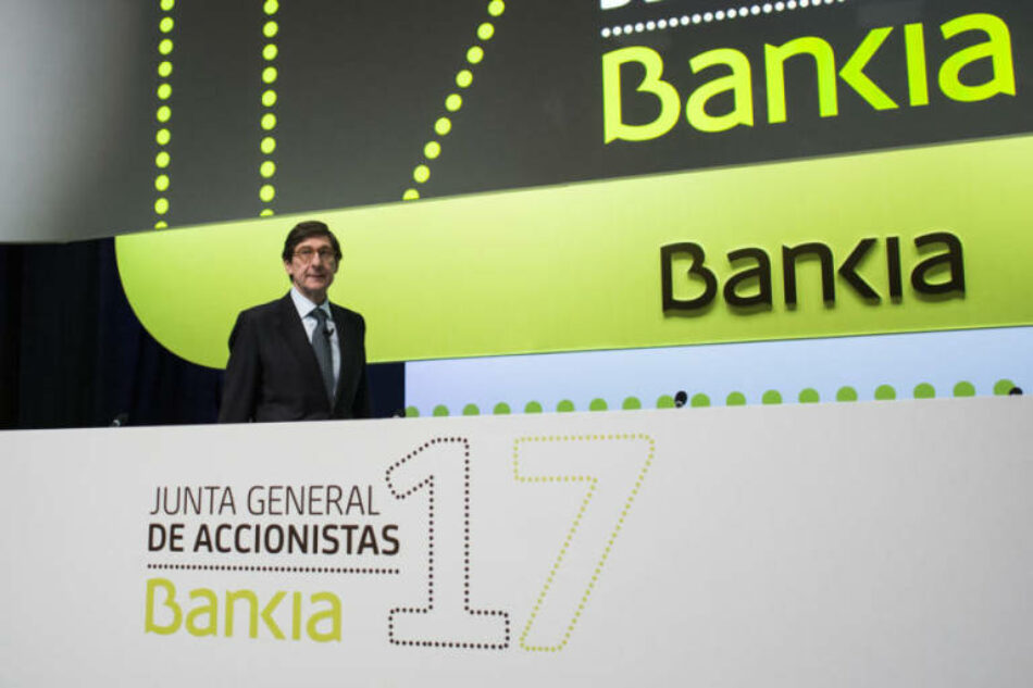 Campaña contra la Privatización de Bankia-BMN: «paremos la venta de Bankia-BMN»