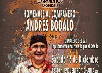 Homenaje a Andrés Bódalo en Mérida: sábado, 16 de diciembre