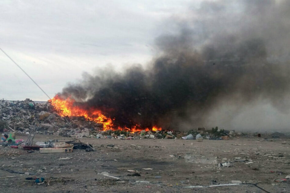 EQUO pedirá a la Fiscalía que investigue el notable aumento de incendios en plantas de residuos