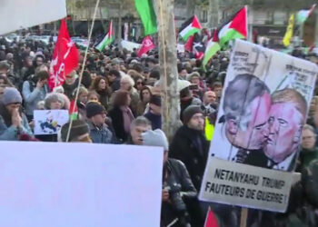 Manifestantes en París y Roma rechazan decisión de EEUU sobre Al Quds