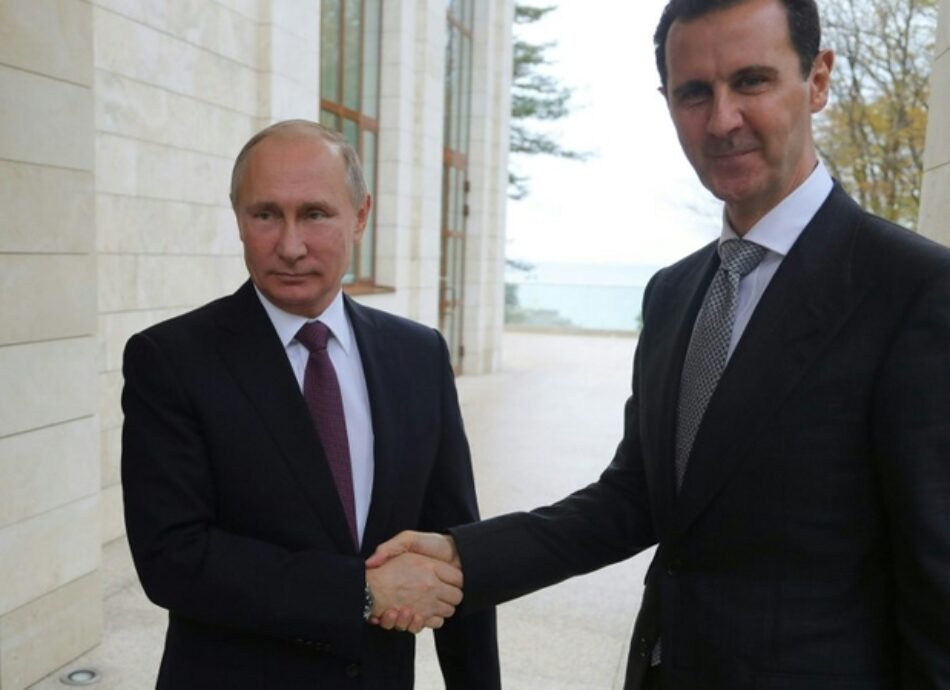 Putin a Assad: Rusia continuará defendiendo la soberanía y la unidad de Siria