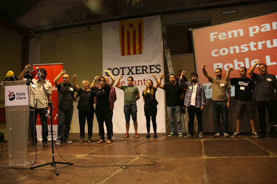 Poble Lliure crida a un govern d’unitat republicana i a un replantejament estratègic de l’independentisme d’esquerres