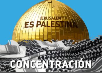 Concentración en apoyo al pueblo palestino en Murcia