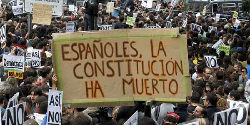 Fuerzas políticas y sociales que apuestan por dejar atrás la Constitución de 1978