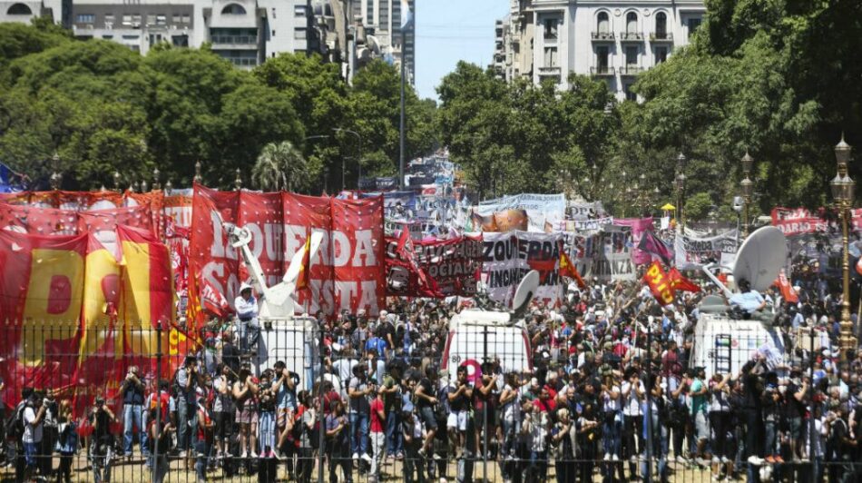 La Coordinadora Estatal por el Sistema Público de Pensiones del Estado Español se solidariza con la lucha de los/as trabajadores y el pueblo argentino