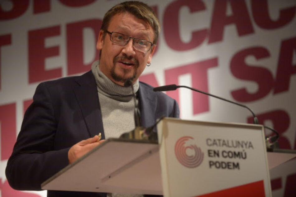 Xavier Domènech: “Arrimadas diu que vol governar per tothom i només bloquejaria el país”