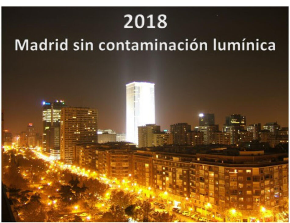 Iluminación nocturna respetuosa para la Comunidad de Madrid