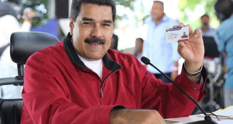 Presidente Maduro: Carnet de la Patria es un instrumento de vanguardia de la revolución