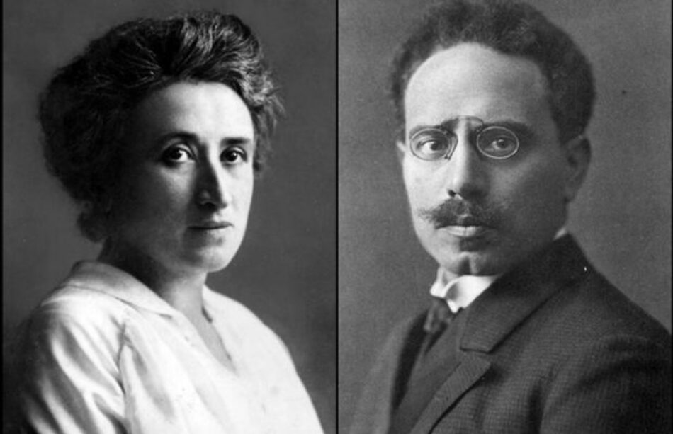 Rinden homenaje a Rosa Luxemburgo y Karl Liebknecht