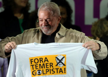 Izquierda Unida se moviliza junto a formaciones de izquierda y sindicatos a favor de un juicio justo para Lula da Silva